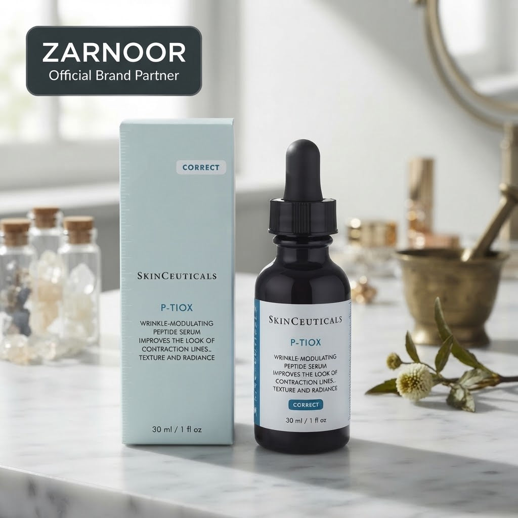 Zarnoor SkinCeuticals P-TIOX Wrinkle-Modulating Peptide Serum, 30 ml / 1 fl oz