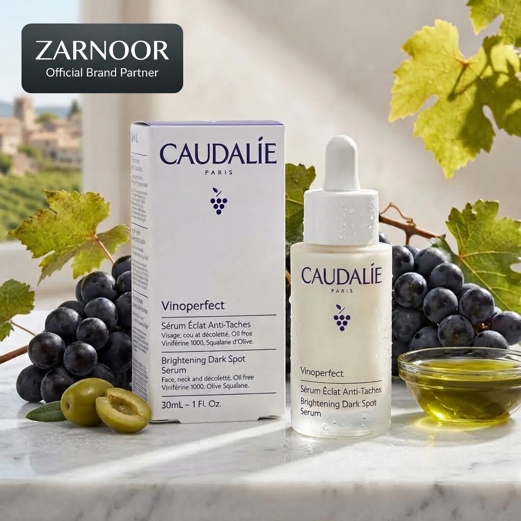Zarnoor Caudalie Vinoperfect Brightening Dark Spot Serum (Sérum Éclat Anti-Taches), 1 Fl. Oz. / 30 mL