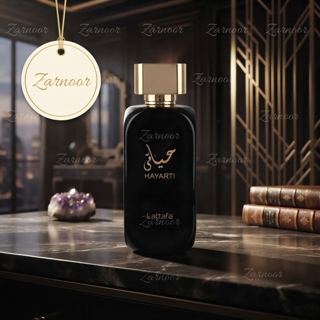 Lattafa Hayaati Hasarti Eau de Parfum - Luxury Fragrance Spray (100 ml / 3.4 Fl Oz)