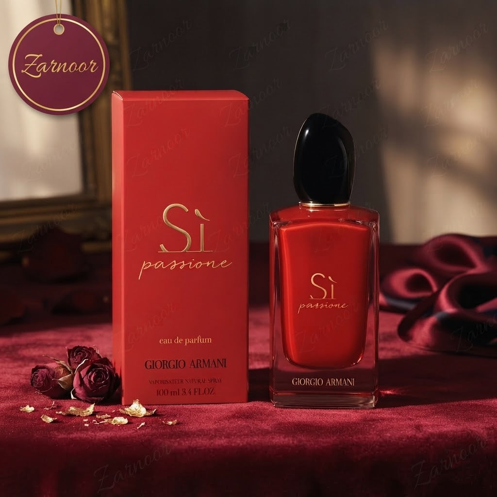 Zarnoor Giorgio Armani Sì Passione Eau de Parfum for Women - 100ml