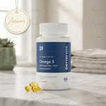 Zarnoor BetterVits Omega 3 with High EPA + DHA Concentration Food Supplement - 60 Capsules