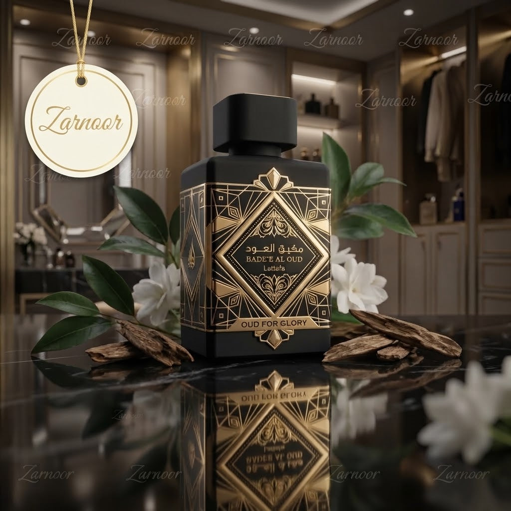 Lattafa Bade'e Al Oud Oud For Glory Eau de Parfum - Luxury Fragrance Spray (100 ml / 3.4 Fl Oz)