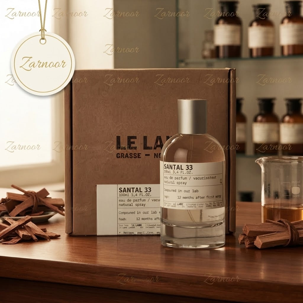 Zarnoor Le Labo Santal 33 Eau de Parfum - Unisex Woody Luxury Fragrance