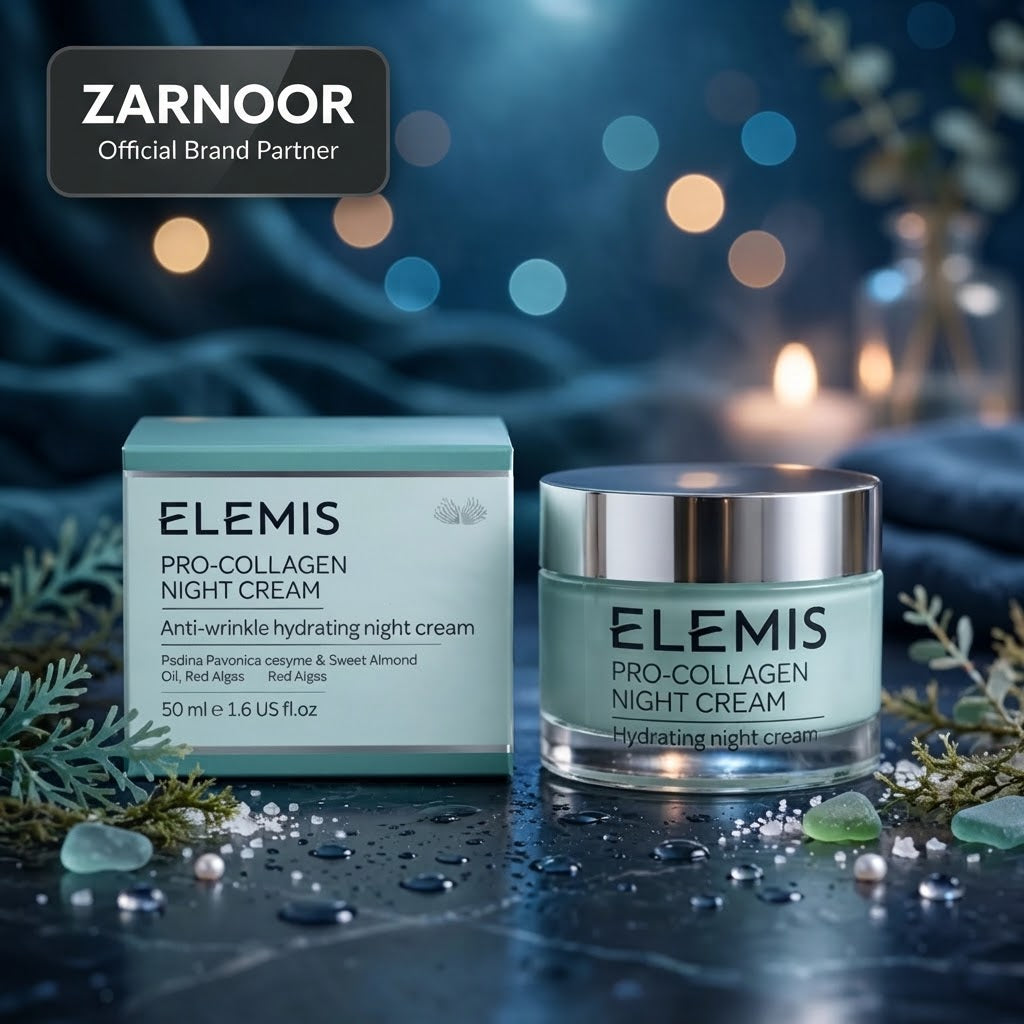 Zarnoor Elemis Pro-Collagen Night Cream, Anti-Wrinkle Hydrating Night Cream, 50 ml / 1.6 US Fl. Oz.