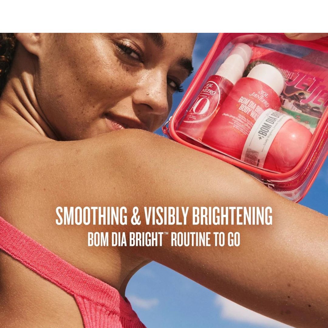 Zarnoor Sol de Janeiro Bom Dia Bright Jet Set – Travel Size Body Care & Perfume Set