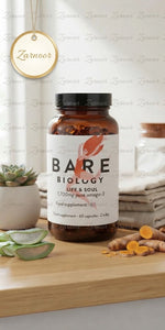 Zarnoor Bare Biology Life & Soul Pure Omega-3 1,700mg Food Supplement - 60 Capsules