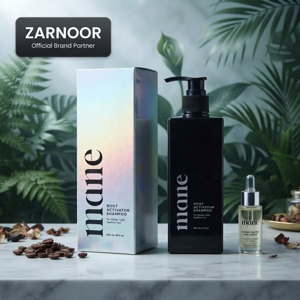 Zarnoor Mane Root Activator Shampoo, 250 ml / 8.5 fl oz