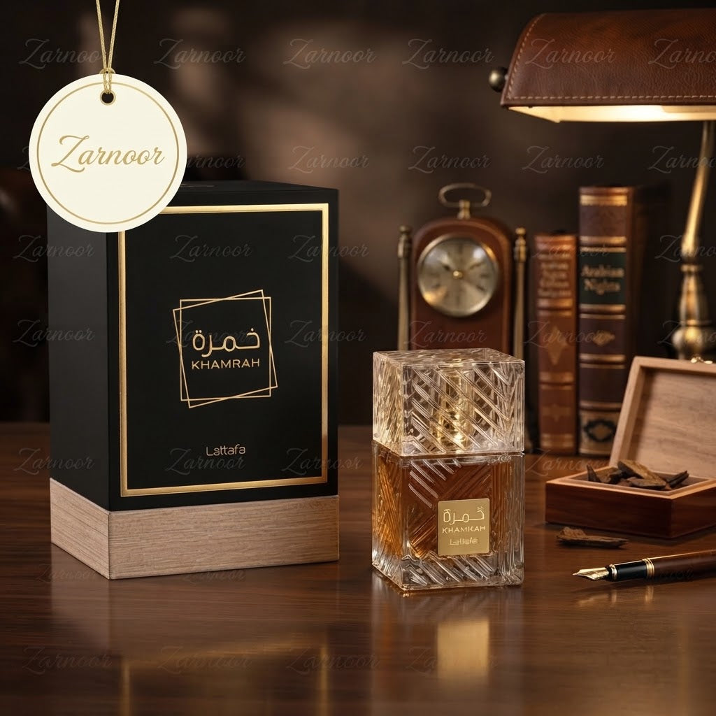 Lattafa Khamrah Eau de Parfum - Luxury Fragrance Spray (100 ml / 3.4 Fl Oz)