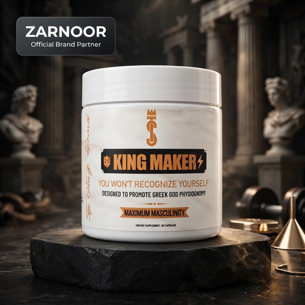 Zarnoor King Maker Maximum Masculinity Dietary Supplement, 120 Capsules