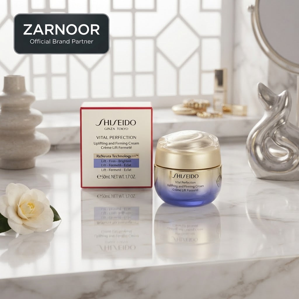 Zarnoor Shiseido Ginza Tokyo Vital Perfection Uplifting and Firming Cream (Crème Lift Fermeté), e 50 mL NET WT. 1.7 OZ.
