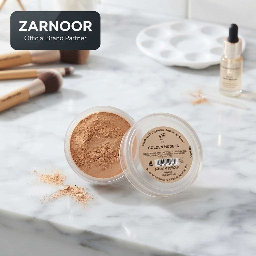Zarnoor bareMinerals ORIGINAL SPF 15 Foundation - Golden Nude 16, poids net wt 8 g / 0.28 oz.